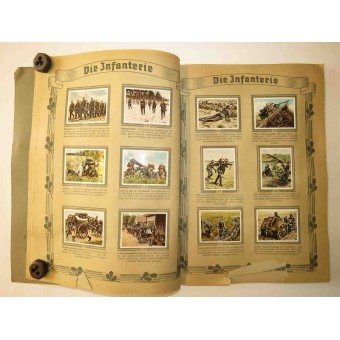 Die Deutsche Wehrmacht, álbum colectores con tarjetas.. Espenlaub militaria